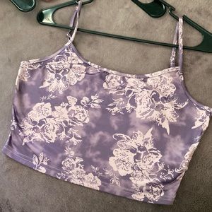 purple Shein tanktop